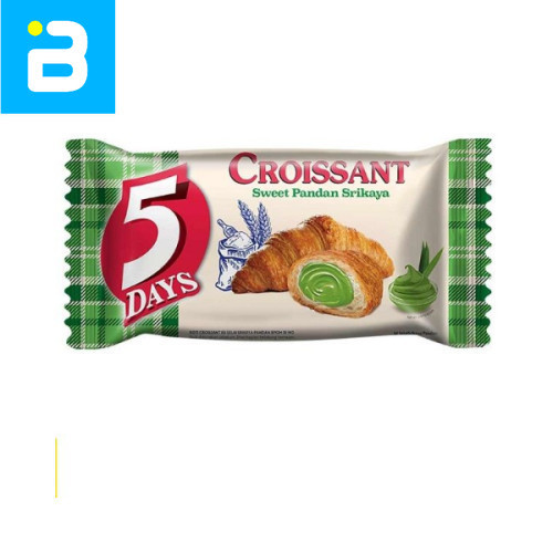 

5 Days Croissant Pandan Srikaya 60G