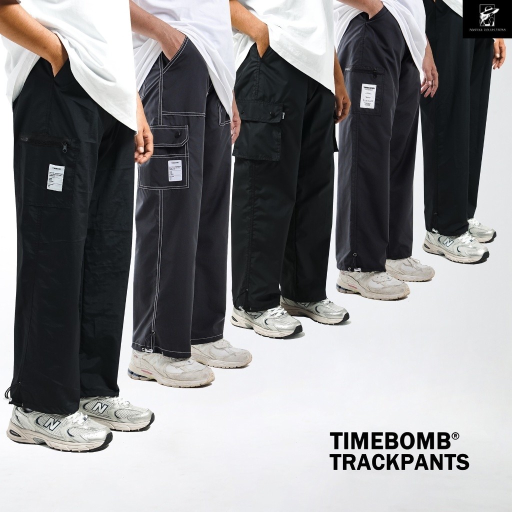 TIMEBOMB | CELANA TRACKPANTS PARASUT | TRACK PANTS CARGO