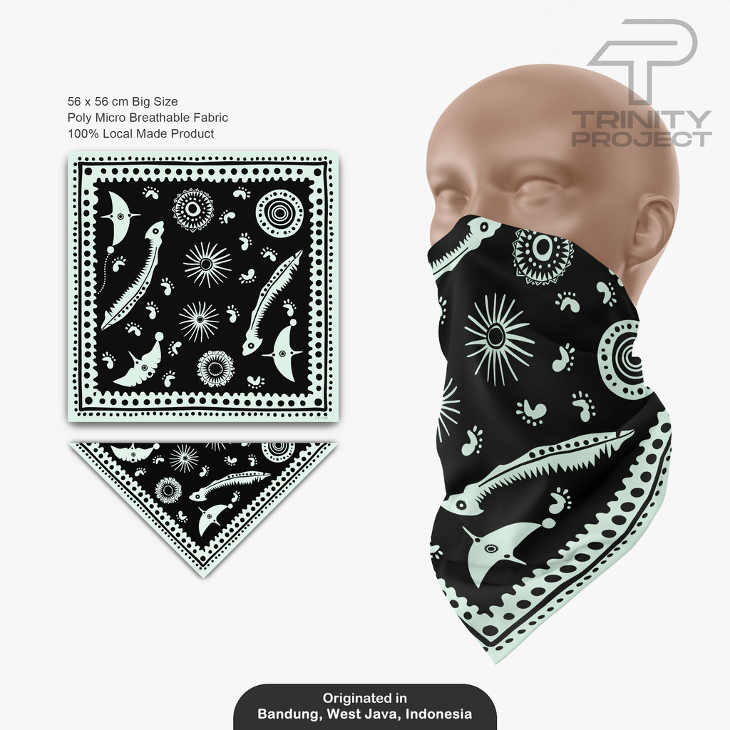 Paisley 2401 - Bandana /Paisley Scarf /Headband /Bandana Slayer Unisex /Skena Aksesoris Outfit Murah