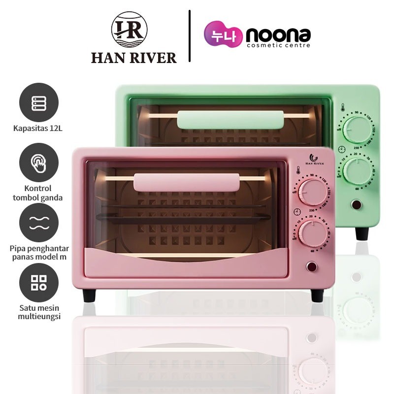 HAN RIVER ELECTRIC OVEN LISTRIK 12L OVEN LISTRIK LOW WATT 800W