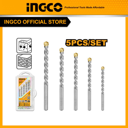 Mata Bor Set (5pcs) INGCO AKDB3055/Mata Bor Besi/Mata bor berkualitas