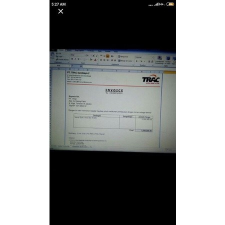 Aplikasi Excel Smart Invoice Kuitansi