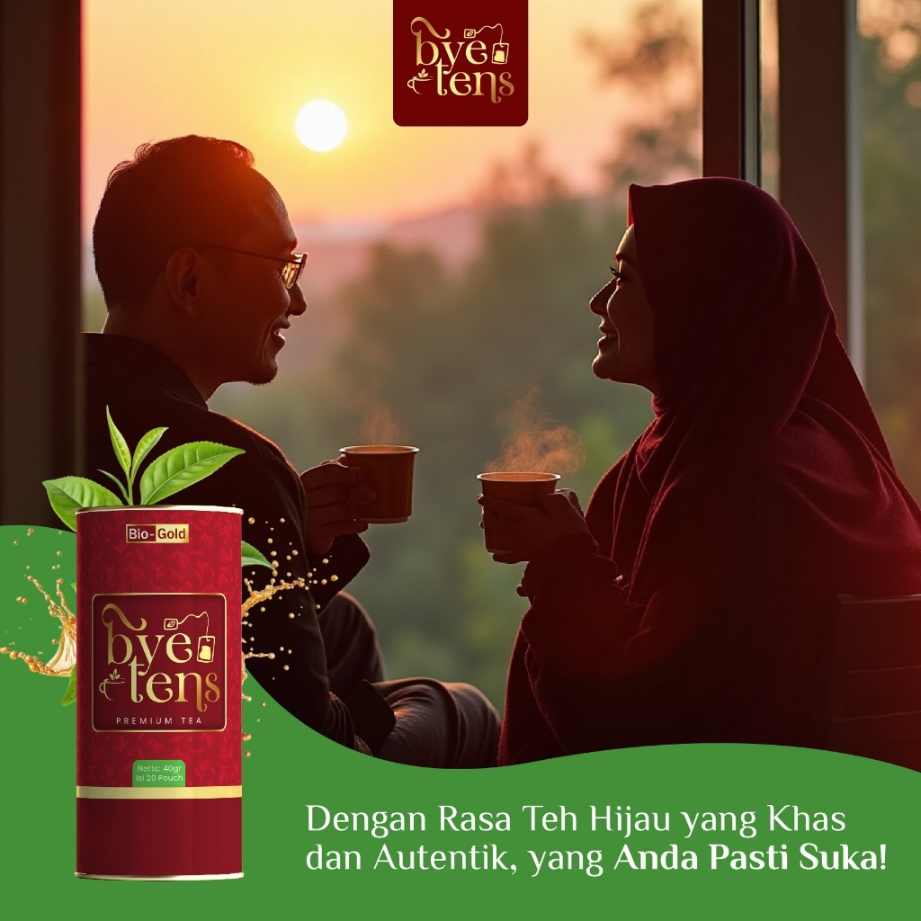 

Bye Tens Premium Tea - Teh Herbal Untuk Hipertensi Darah Tinggi