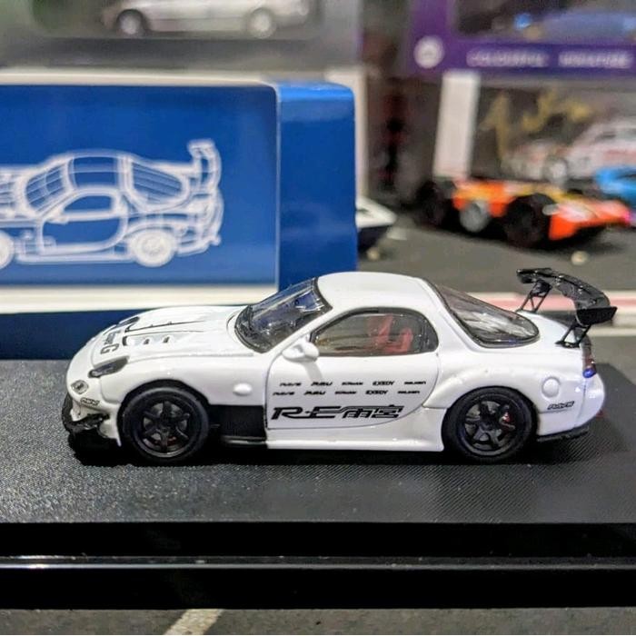 HJ99 Diecast Master Mazda Rx7 RX 7 FD3S RE Amemiya Pearl White
