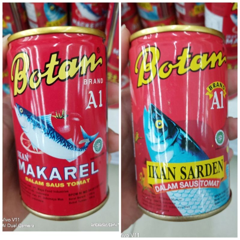 

BOTAN MACKEREL / Sardines 155 GR - ARM