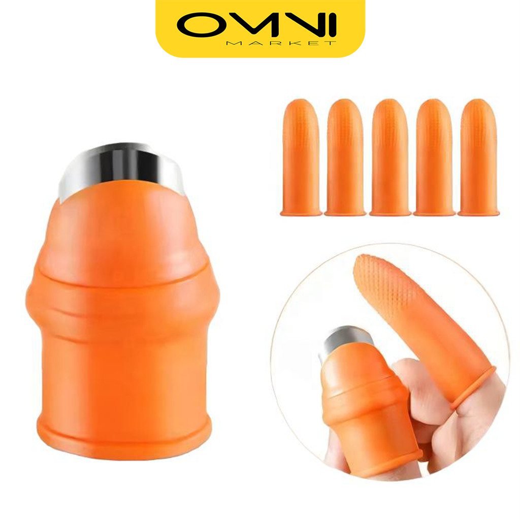 Sarung Jempol Silikon Pisau Cover Sarung Jari Jempol Pemotong Sayur HM1047