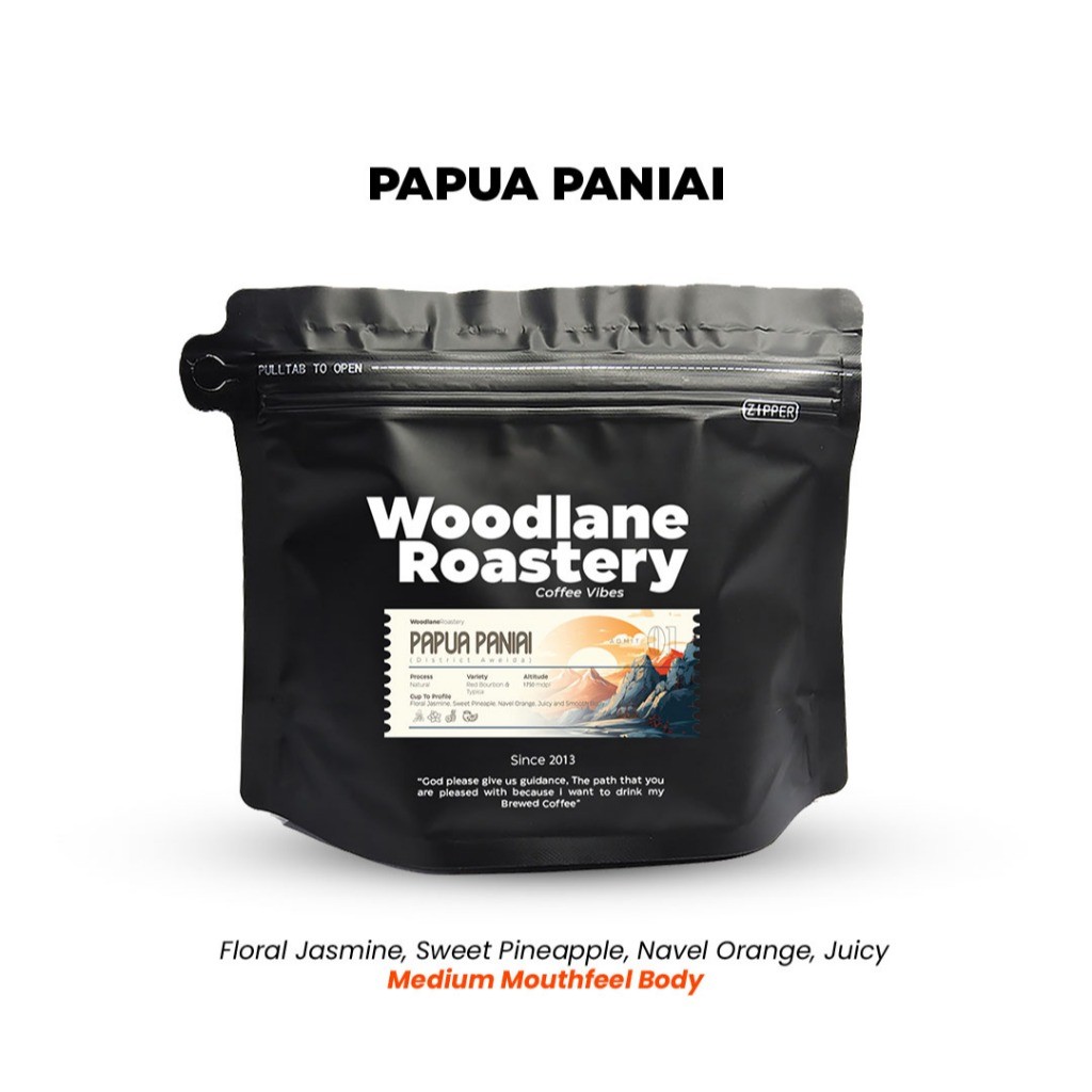 

SPECIAL EDITION | Kopi Arabica Papua Paniai 200 500 1kg