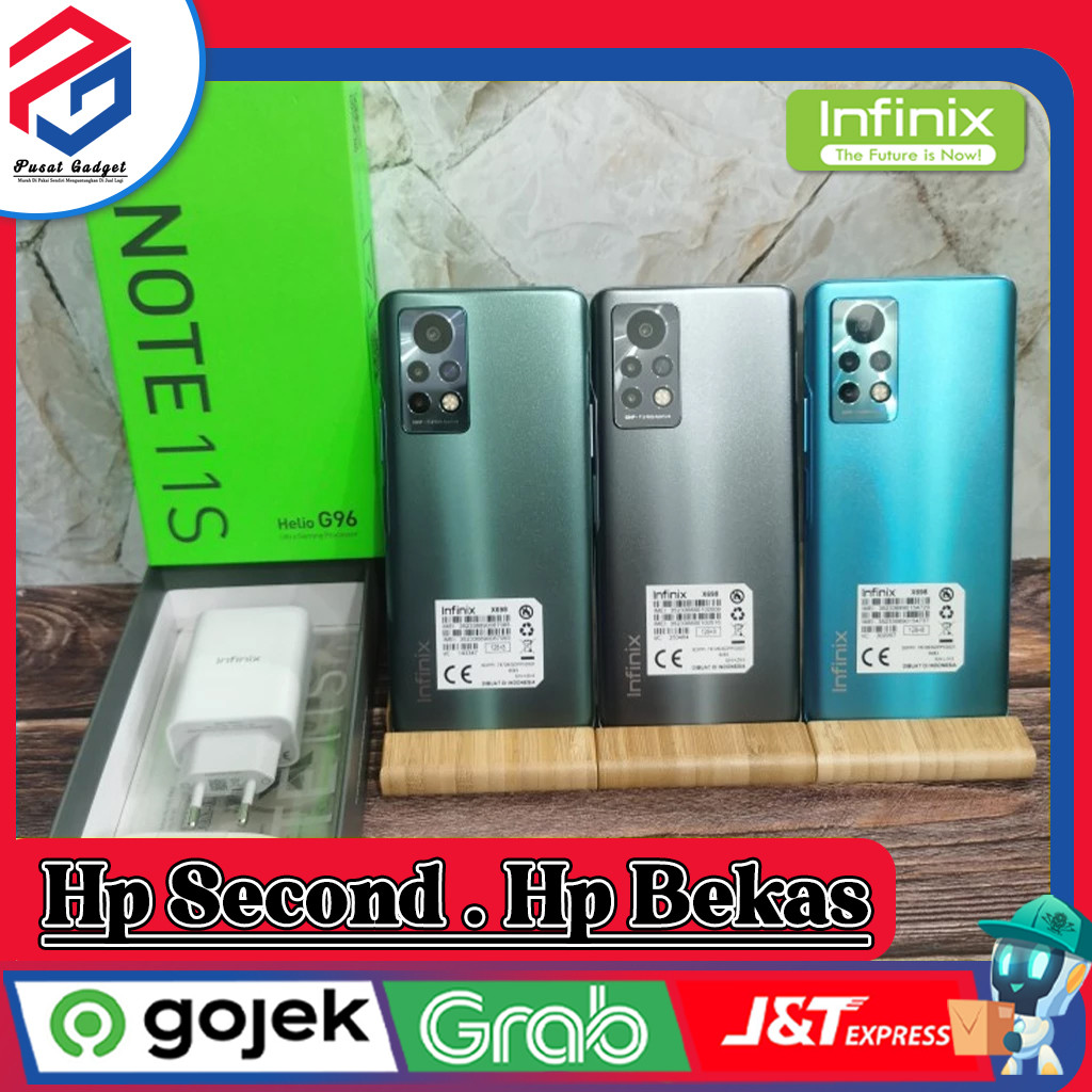 Infinix Note 11S Ram 8 Rom 128GB Second Pusat Gadget