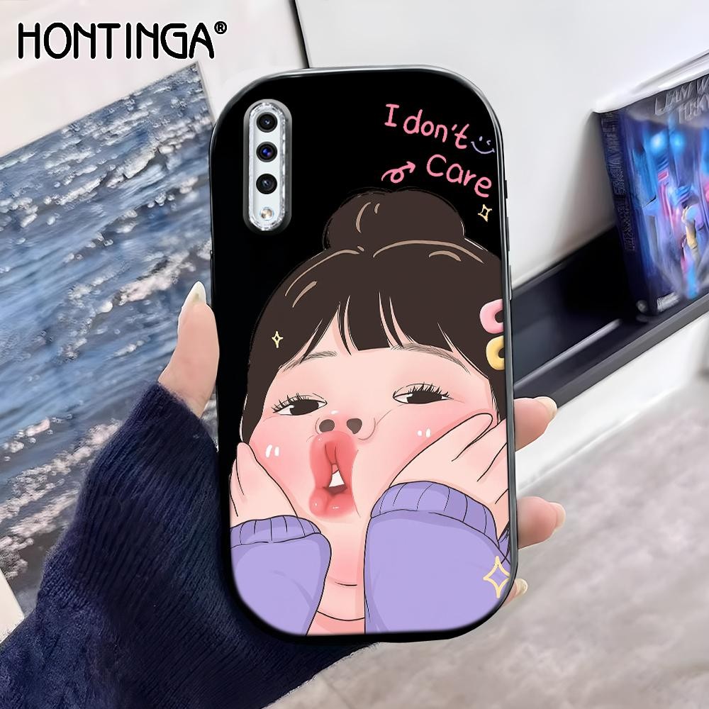 Hontinga Casing Hp Untuk Compitable With Samsung A50 A50S A30S Silikon Sofcase Cassing Softcase Fash
