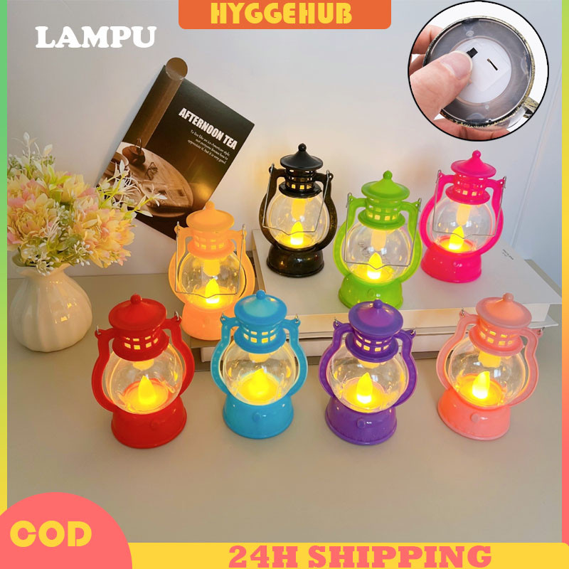 Lentera Mini/Lampu Tidur Lentera/Lampu Lentera Ramadhan Dekorasi Minimalis Lampu LED