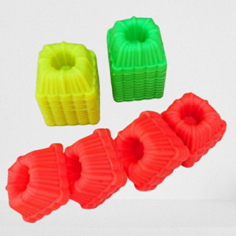 Cetakan Kue Bolu Kukus Putu Ayu Kotak