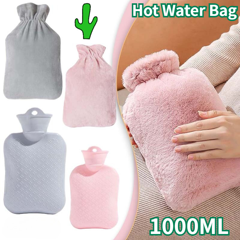 1000ML Kantong Kompres Girl Karakter Kantung Kompres Air Panas/Kompres Perut Air Panas