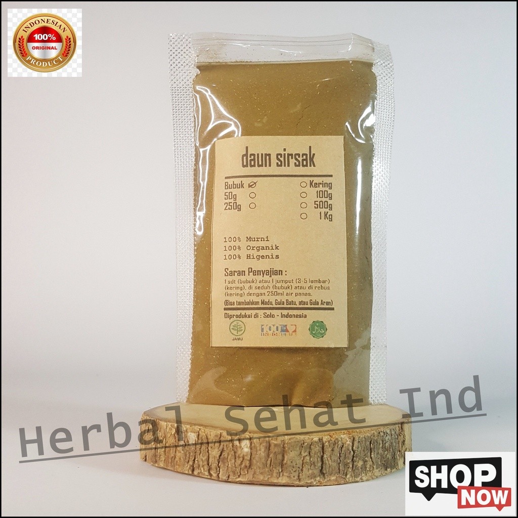 

DAUN SIRSAK BUBUK 500 gr - Annona Muricata - MURNI - JSR