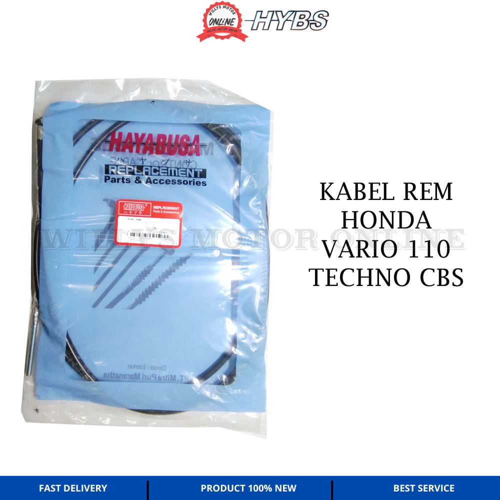 Kabel Rem Belakang Vario Techno CBS 110 HAYABUSA Kabel rem vario 110 CBS Karbu