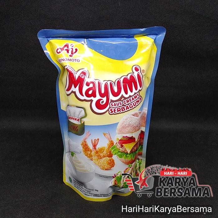 

MAYUMI SAUS CREAMY MAYONAISE SERBAGUNA POUCH 1KG
