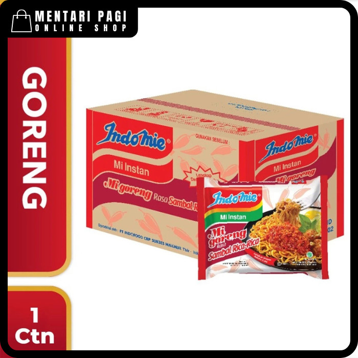 

1 Dus Isi 40 Pcs - Indomie Goreng Sambal Rica-rica