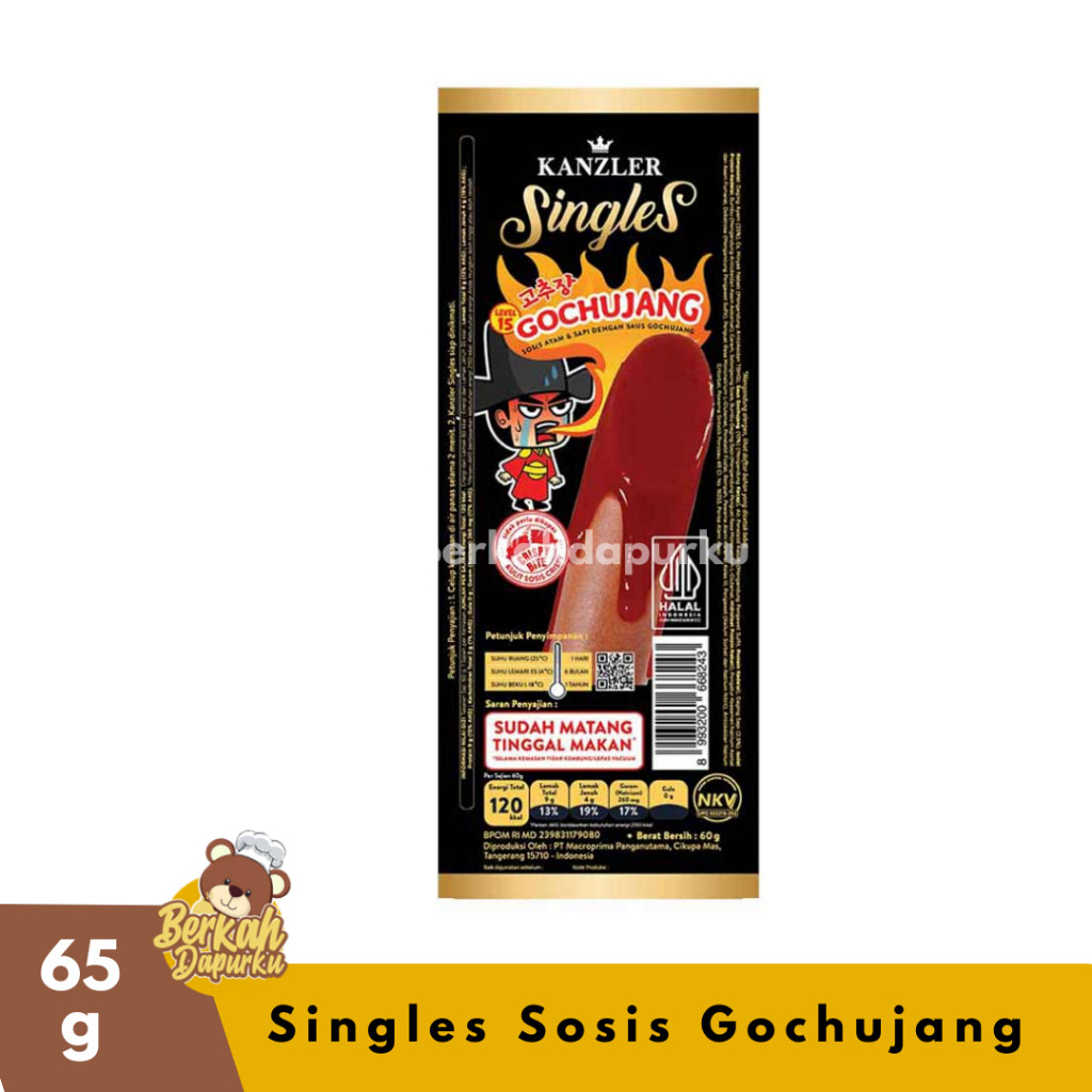 

Kanzler Sosis Singles Gochujang Tinggal Makan / Sosis Siap Makan Viral Kanzler