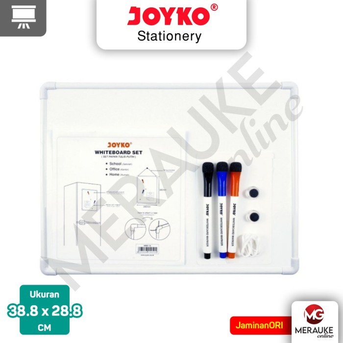 

JOYKO Papan Tulis / Whiteboard Set WBS-10
