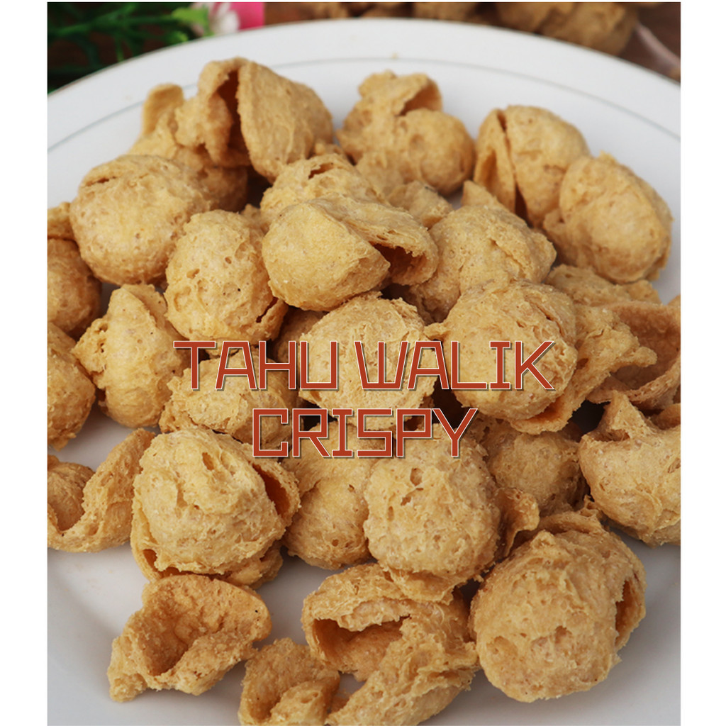 

PROMO kerupuk tahu 1kg tahu bulat kering tahu walik crispy keripik tahu walik TERLARIS