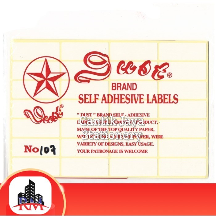 

Self Adhesive Labels / Sticker Label no.107 (19x50mm)
