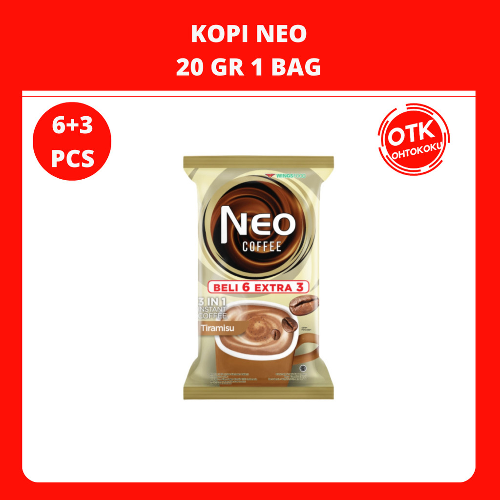

KOPI NEO TIRAMISU 20GR - 1 BAG