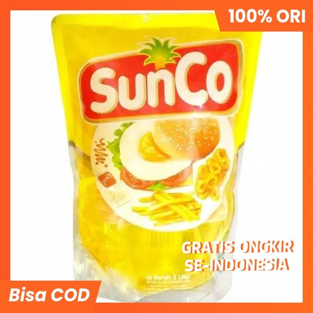 

Minyak Goreng Sunco 2 Liter exp 11/26