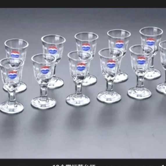 Gelas Arak Putih pot mao tai Gelas koleksi Minuman Keras Ukuran Kecil - gelas 10ml