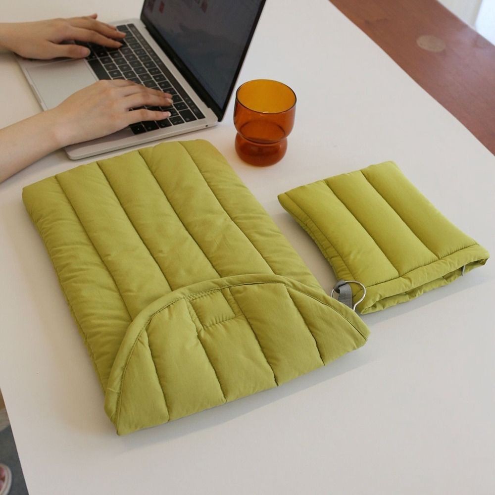 

Shockproof Laptop Bag 11/13/15 Inch Water Resistant Notebook Computer Case Embroidered Cotton Soft for Lenovo/HP/Dell