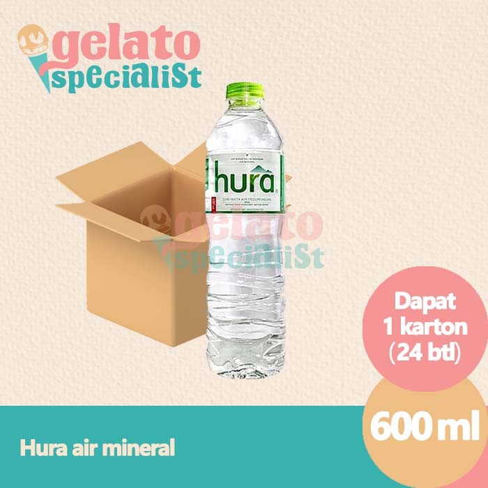 

HURA AIR MINERAL 600ML (24pcs)