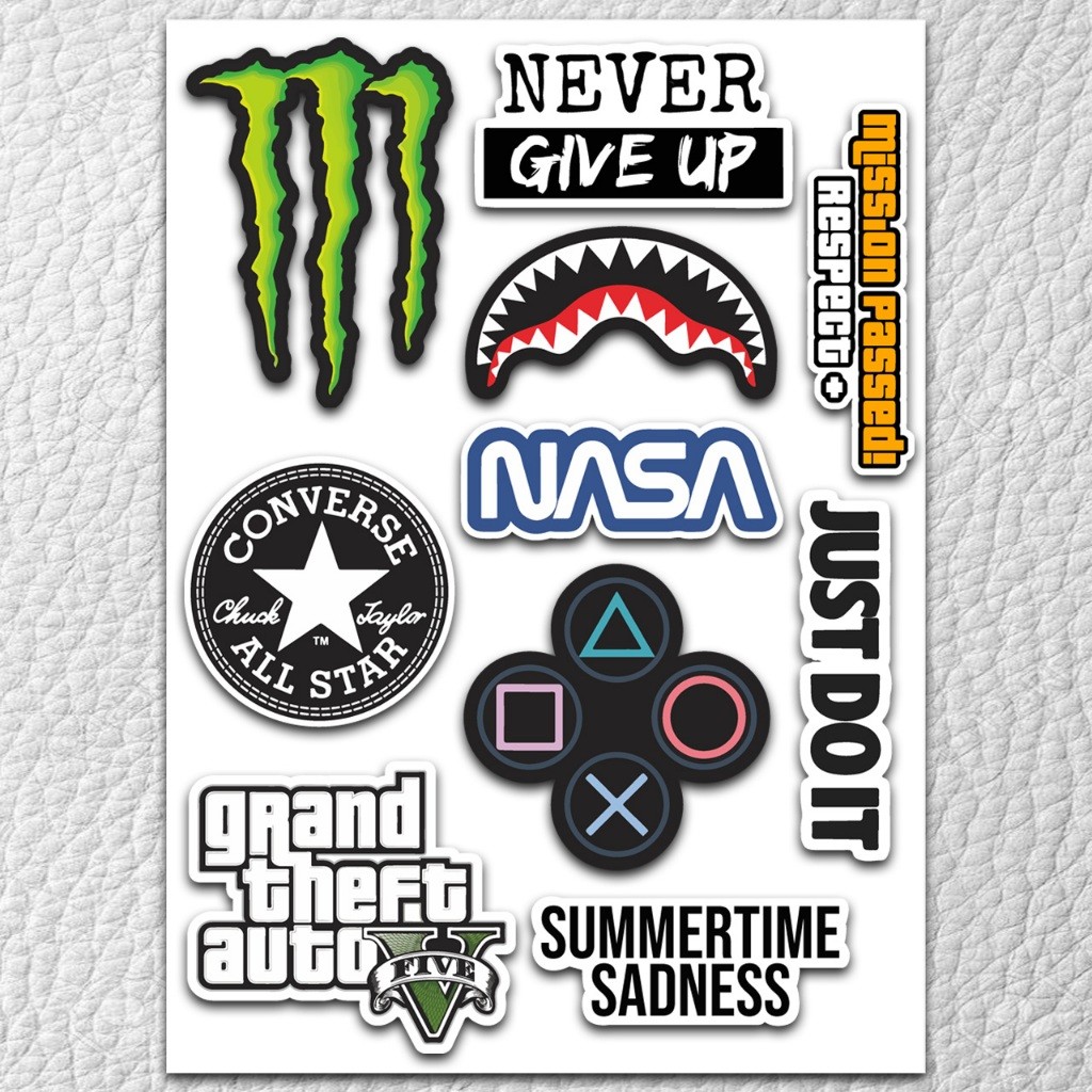 

Stiker Pack Aesthetic Model Monster Energi | Stiker Tumblr | Stiker Laptop | Stiker Hp