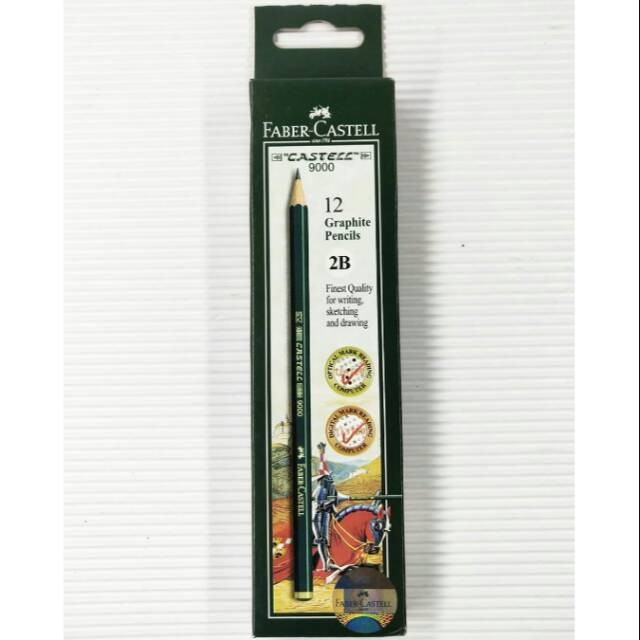 

[SG] (1PCS) PENCIL / PENSIL UJIAN KOMP FABER CASTLE 2B/3B/4B