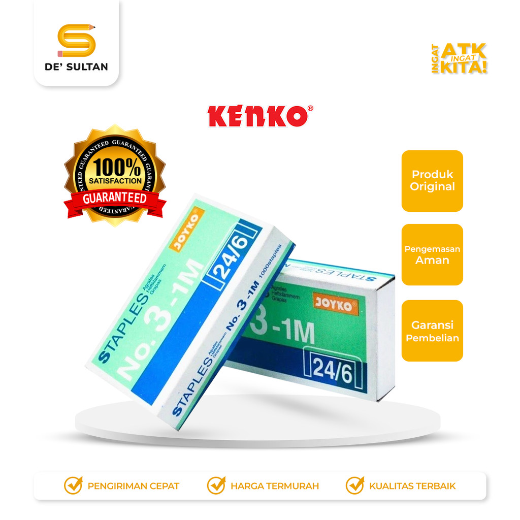 

KENKO ISI STAPLES NO.3 (1BOX)
