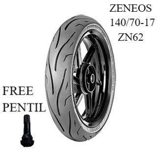 Ban zeneos tubeless 140/70-17 zn62, turino 120-70/17, turino 110-70/17