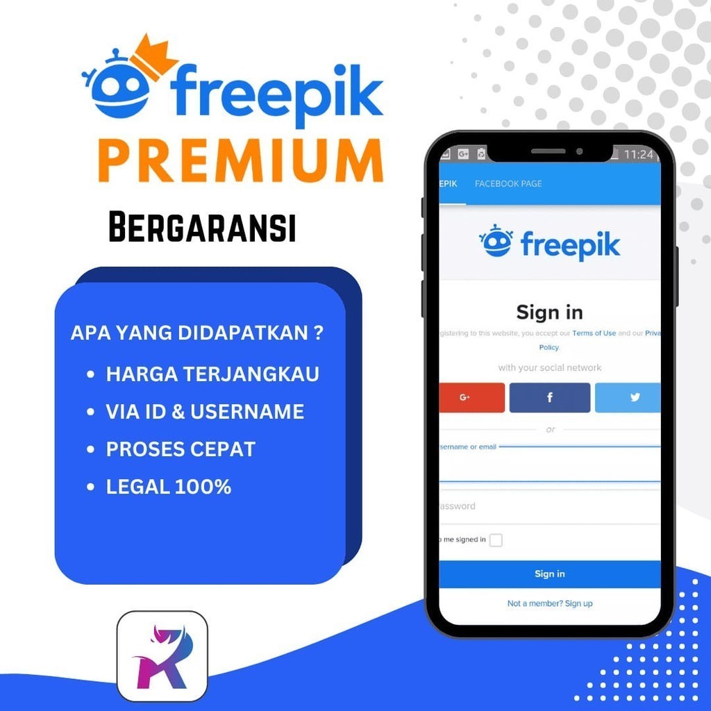 Fre Epik Tahunan Termurah / Freepik 1 Tahun / Freepik 1 Thn / Full Garansi