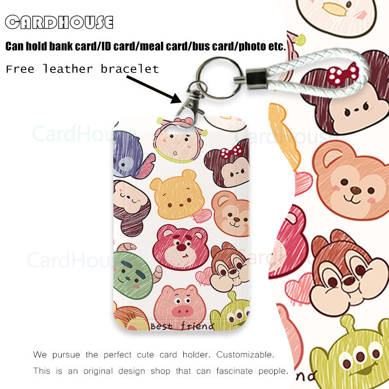 

( CardHouse ) ID CARD HOLDER Kartun Lucu INS CF85 Tempat Kartu Photocard Photo Card KARTUN