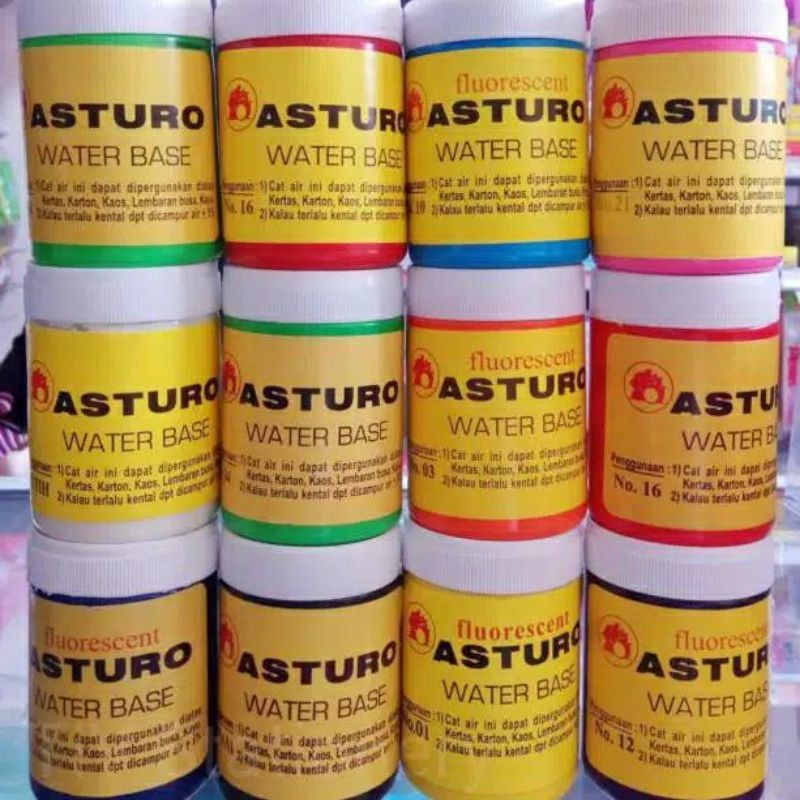 

ASTURO water base cat poster cat warna 100cc