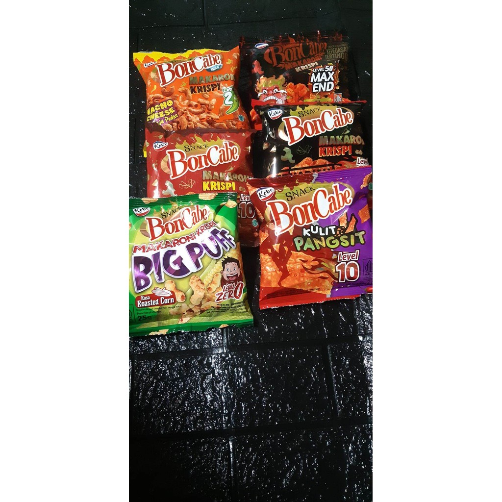 

Snack Bon Cabe Makaroni Krispi 1 sachet