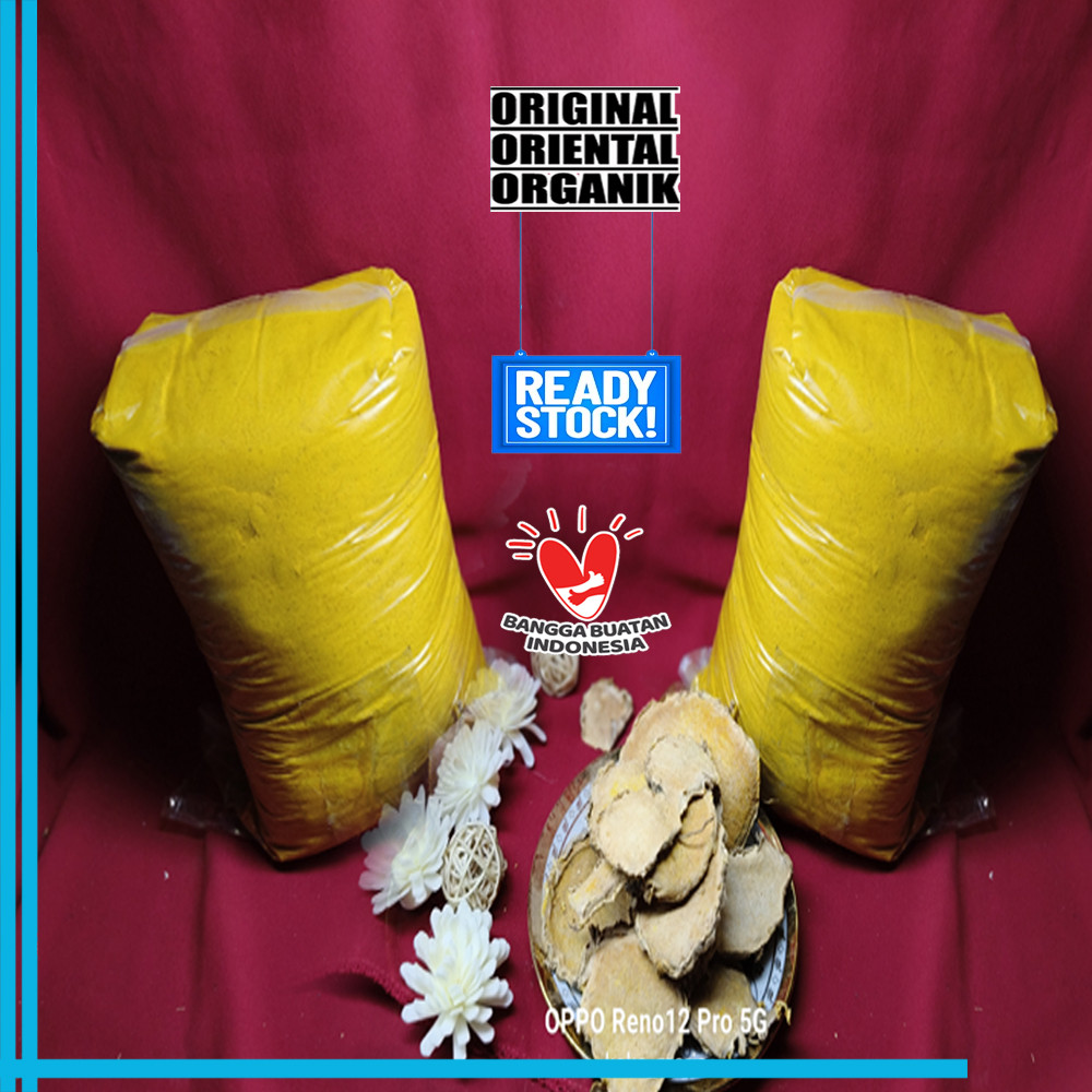 

KUNYIT BUBUK ASLI 1 Kg MURNI SUPER PREMIUM Kemasan Plastik PE