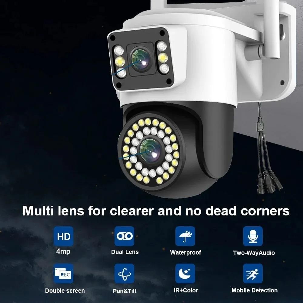 CCTV V6 CAMERA V380 SMART NET KAMERA KEAMANAN IP SUPPORT SD CARD