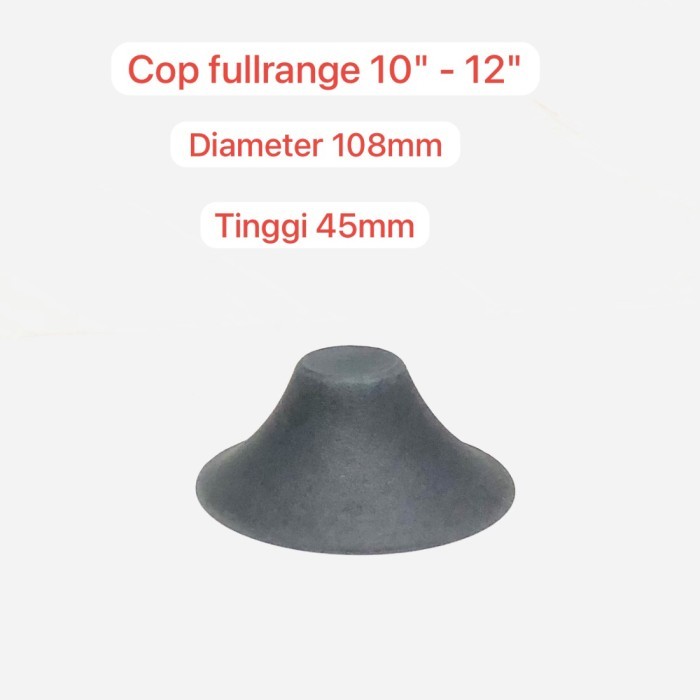 Tutup Dop Cop Corong Fullrange Speaker 10 inch - 12 inch