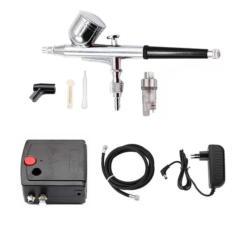 

ALHQSTR Humble Mini Airbrush Automatic Stop Double Action Spray Paint Art - T100‼️COD‼️