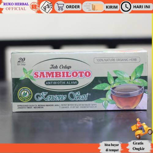 

Teh Celup Sambiloto Kencono Sari Hasil Bumi Indonesia