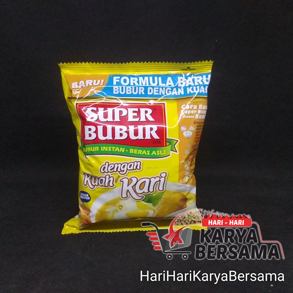 

SUPER BUBUR INSTAN KUAH RASA KARI 46GR