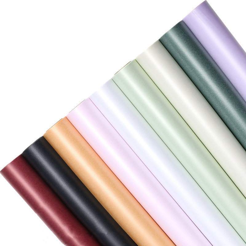 

58cmx10m Roll Waterproof Butter Paper Rose Flower Bouquet Wrapping Paper Gift Package Floral Craft Paper Scrapbook Paper