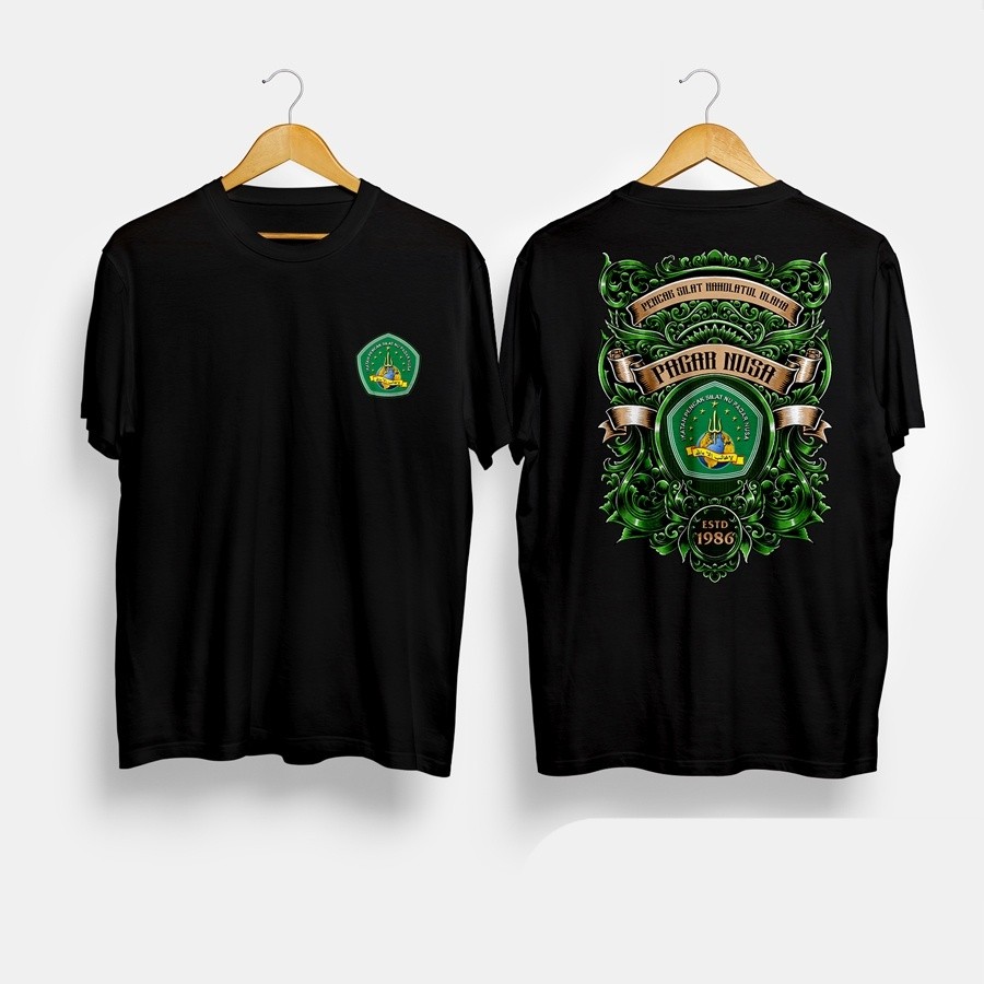 Kaos Baju Pencak Silat PSNU Pagar Nusa Pencak Silat Nahdlatul Ulama Pagar Nusa V1 Kaos Distro