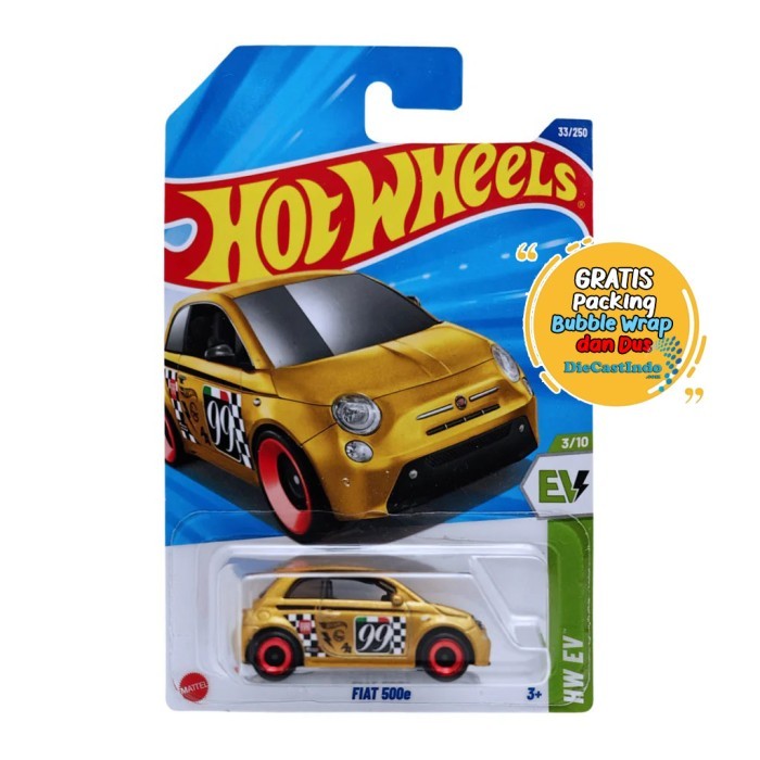 Hot Wheels / HotWheels Lot B 2025 Fiat 500e Gold