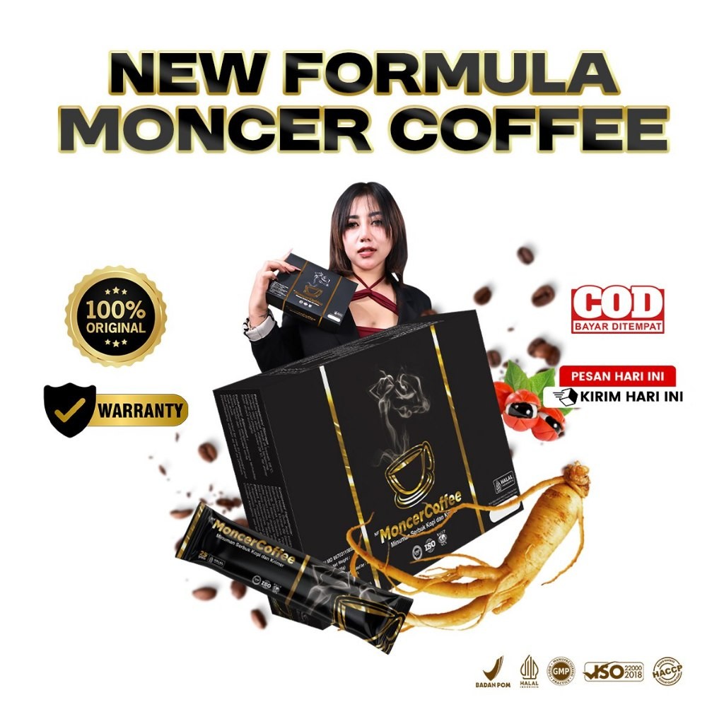 

NF Monnceer Coffee Berkhasiat Khusus Pria Original Bersertifikat Bpom Halal Mui Tanpa Efek Samping