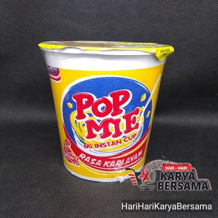 

MIE INSTANT CUP POP MIE KARI AYAM 75GR
