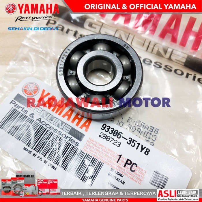 BEARING LAHER 6301 ASLI ORIGINAL YAMAHA berkualitas