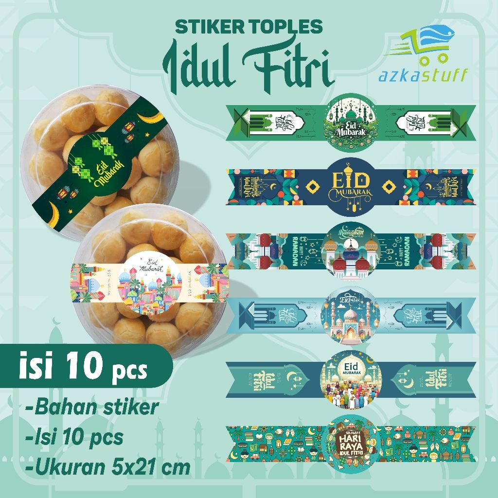 

Sticker Toples lebaran - stiker toples idul fitri